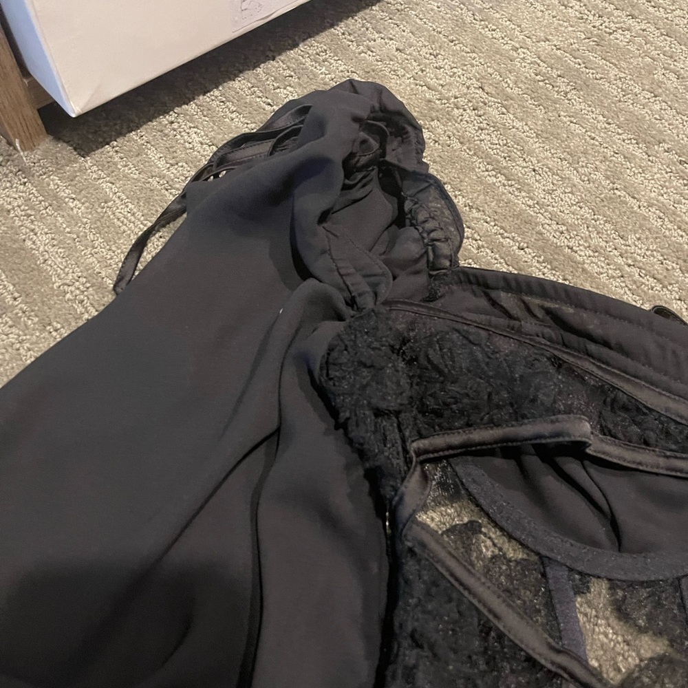 For Love and Lemons Never Worn With Tags Lace and Sheer Corset Top XL - Picture 7 of 7